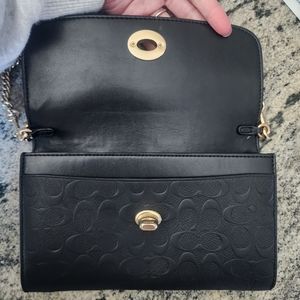 Coach wallet with chain